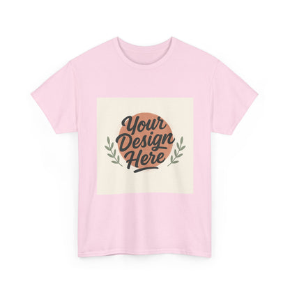 Customizable Unisex Heavy Cotton Tee - Personalize Your Design