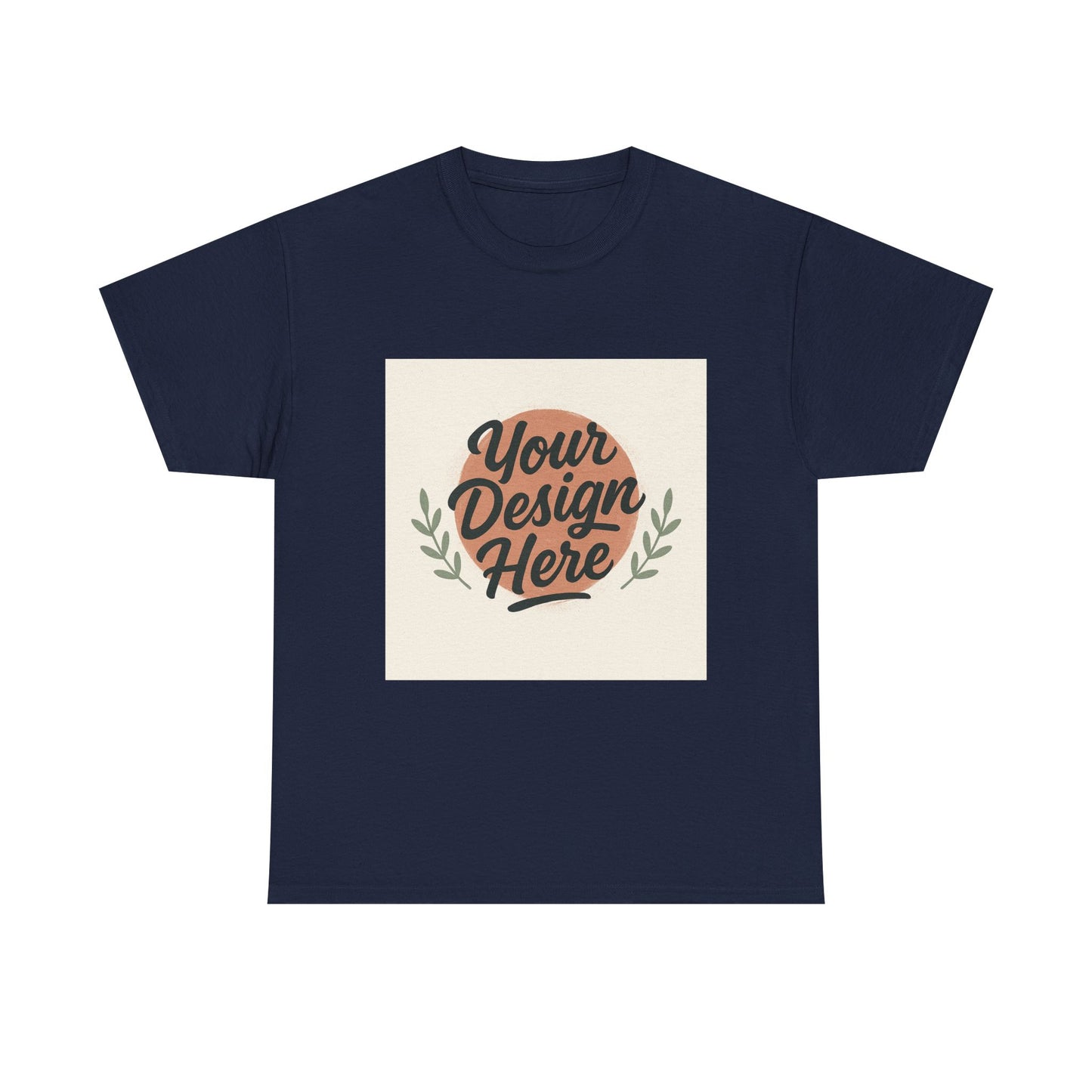 Customizable Unisex Heavy Cotton Tee - Personalize Your Design