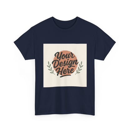 Customizable Unisex Heavy Cotton Tee - Personalize Your Design
