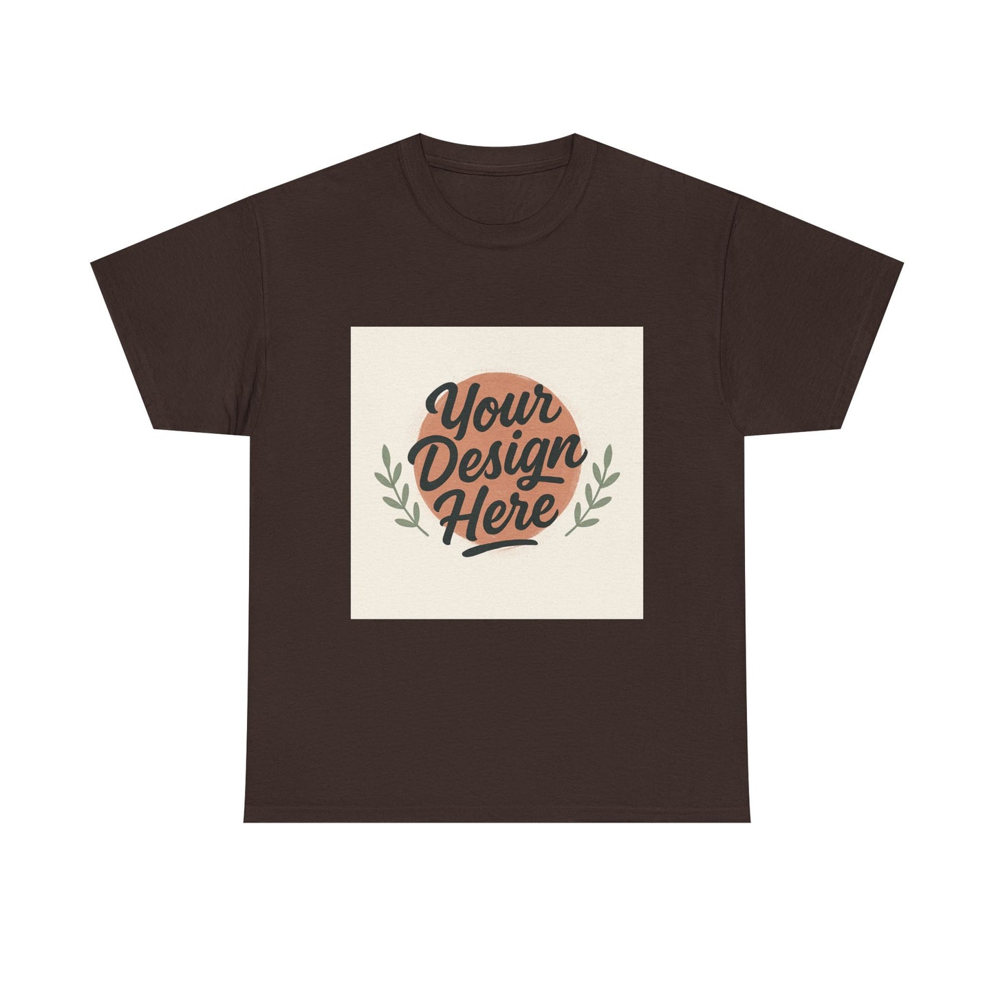 Customizable Unisex Heavy Cotton Tee - Personalize Your Design